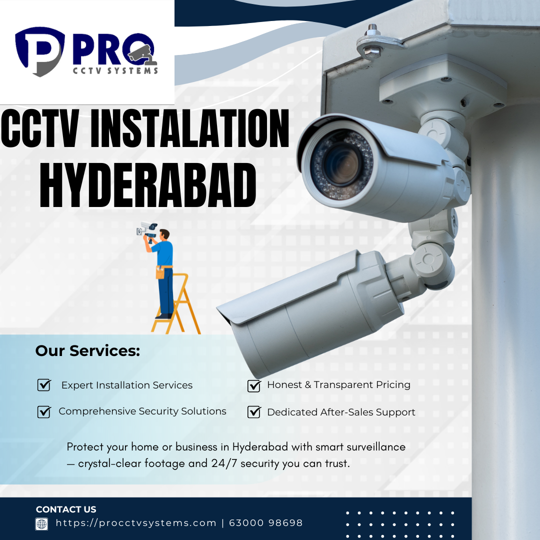 CCTV Installation in Banjara Hills Hyderabad – Smart Security for Every Home
