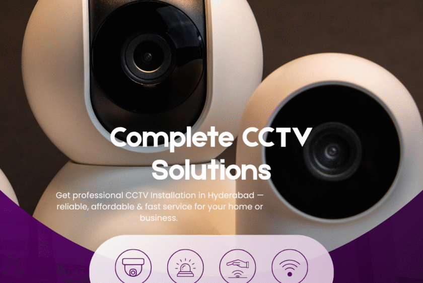 Top CCTV Installation Services in Secunderabad