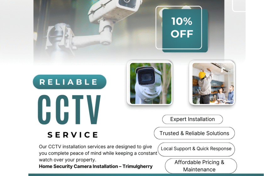 Home Security Camera Installation in Trimulgherry